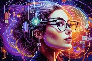 Тематическое фото ИИ Кандинский (18+)