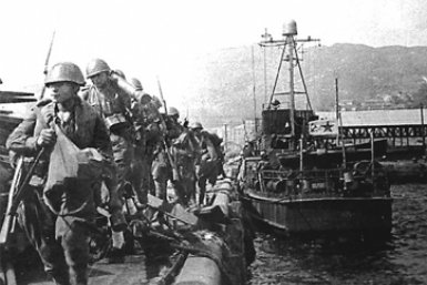 Высадка советских войск в ходе Сейсинской десантной_операции. 15 августа 1945 г. Музейно-выставочный центр г. Находка