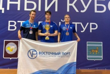 Соревнования по настольному теннису пресс-служба &quotВосточного Порта&quot
