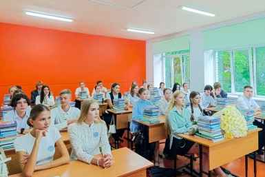 В школе Находки открылся первый в городе налоговый класс пресс-служба администрации НГО