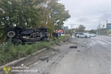Смертельное ДТП произошло в Находке Прокуратура Находки
