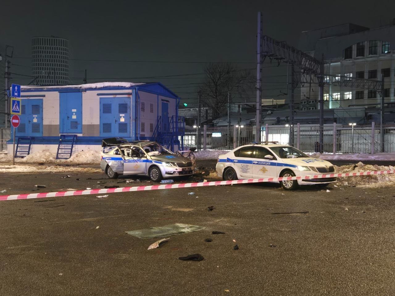 Новые подробности появились в деле о взрыве машины ДПС на площади Савеловского вокзала в Москве Следком